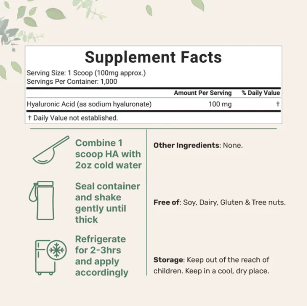 FEMARA - Hyaluronic Acid Powder